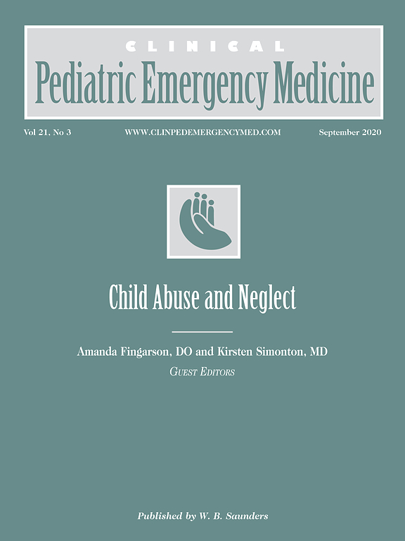 Go to journal home page - Clinical Pediatric Emergency Medicine